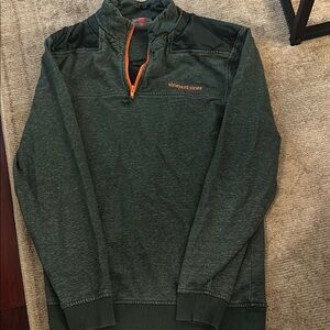 Vineyard Vines Green Quarter-Zip Pullover